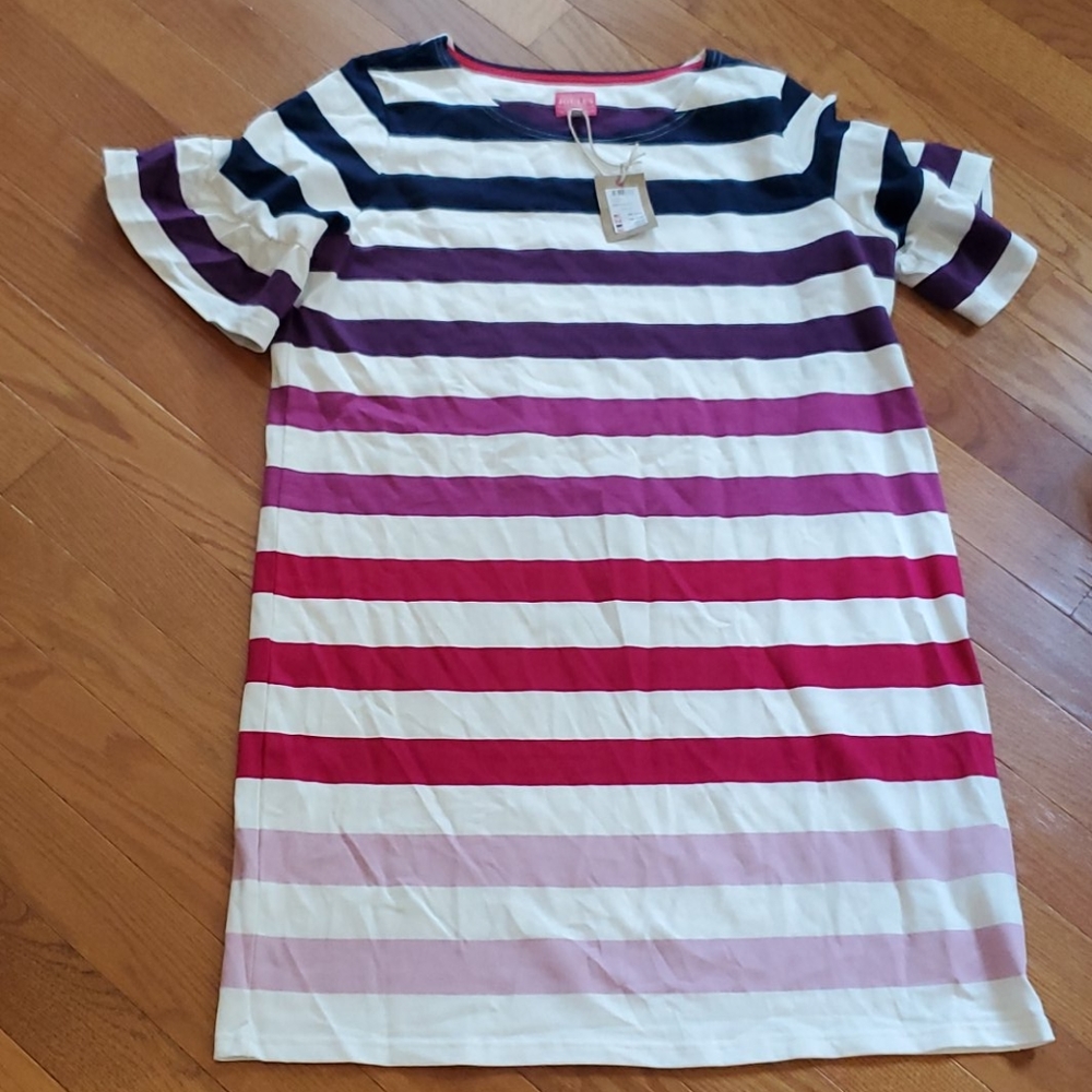Joules Tshirt Dress Sz 16